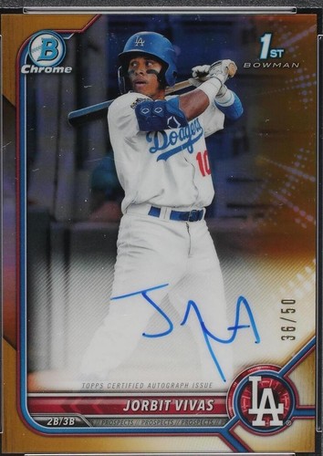 2022 Bowman Chrome - Jorbit Vivas #CPA-JV