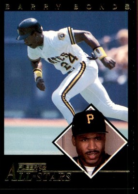 1992 Fleer All-Stars #3 Barry Bonds Pittsburgh Pirates