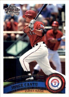 2011 Topps DIAMOND ANNIVERSARY LIMITED EDITION #112 Jorge Cantu RANGERS