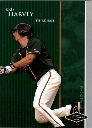 2006 Just Minors - Kris Harvey #JF-11