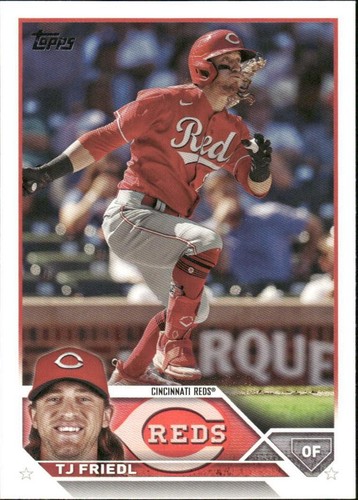 2023 Topps Cincinnati Reds - T.J. Friedl #CIN-12