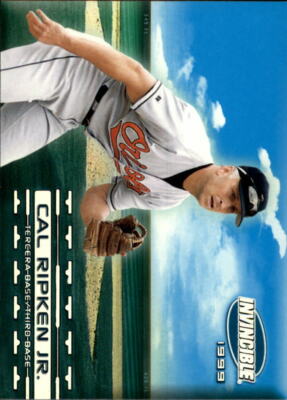 1999 Pacific Invincible Sandlot Heroes Baseball Card #4 Cal Ripken Fielding