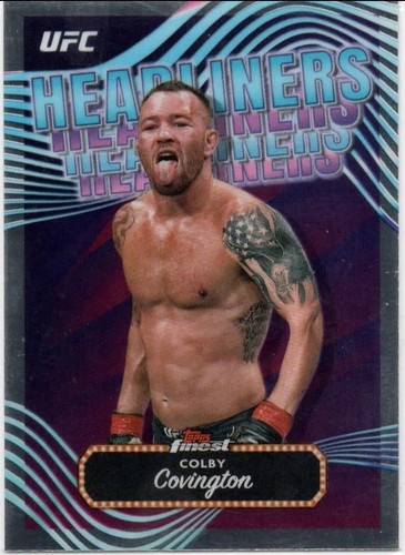2024 Topps Finest UFC - Colby Covington #HDL-24
