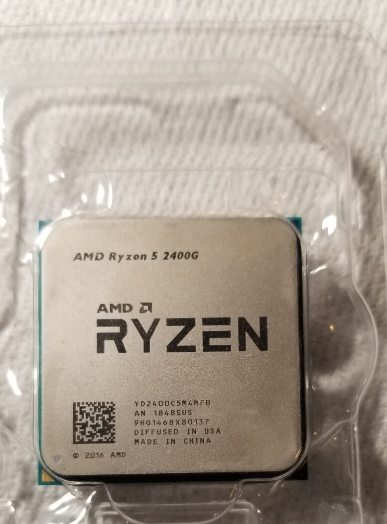 PCパーツ AMD Ryzen 5_2400G Wraith Stealth cooler AMD Ryzen 5 CPU Cooling Fan 2400G 1400 Processors 65W TDP