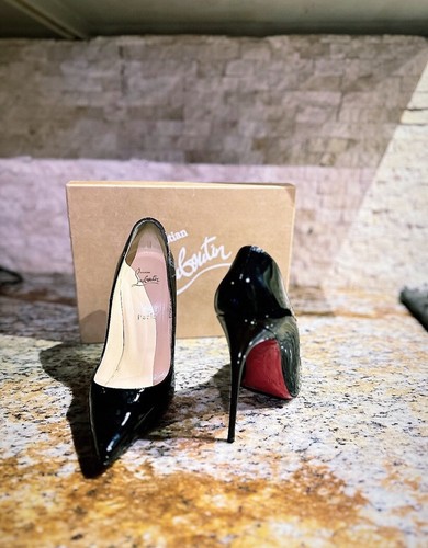 Christian Louboutin ブラック ピンヒール36.5サイズ Jenlove Alta - パンプス - レザー - ブラック - ウィメンズ