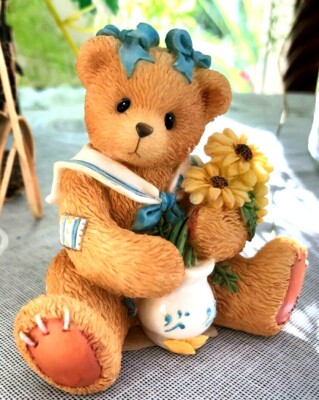 CHERISHED TEDDIES - SUSAN - LOVE STEMS FROM OUR FRIENDSHIP - W/BROWN-EYED SUSANS