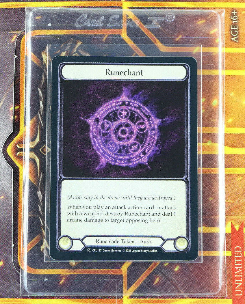 Flesh And Blood Runechant Rainbow Foil Unlimited CRU157
