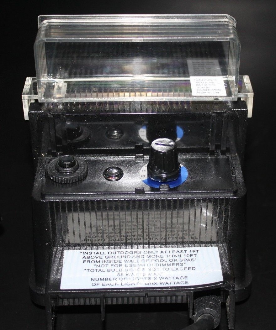 Used TDC Transformer Power Supply Landscape Lighting DA-88-12W-1 Indoor/Outdoor