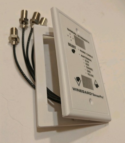 Winegard Rfl-342 Sensarpro White Tv Signal Strength Meter