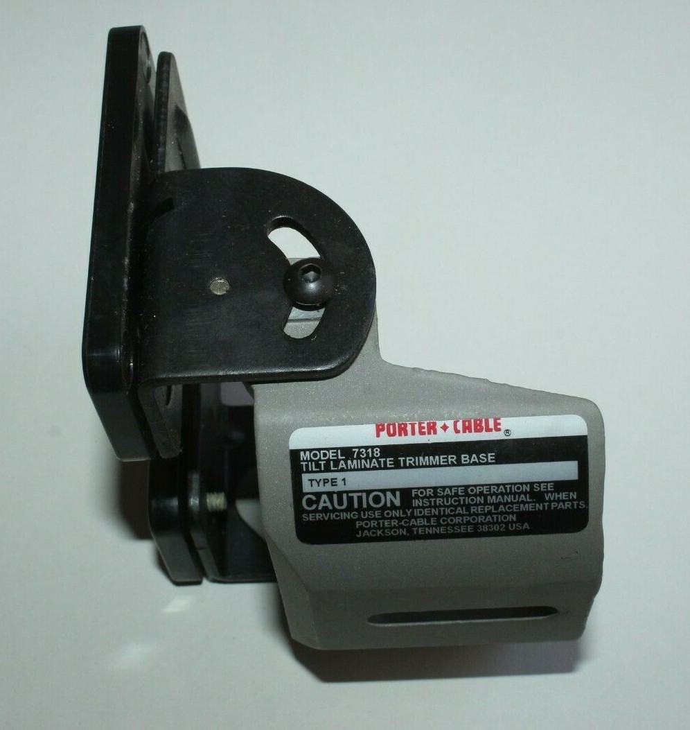 Porter-Cable No.7318 Tilt Laminate Trimmer Router Base