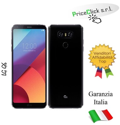 LG H870 G6 BRAND BLACK GARANZIA 24 MESI ITALIA - SPEDIZIONE GRATIS