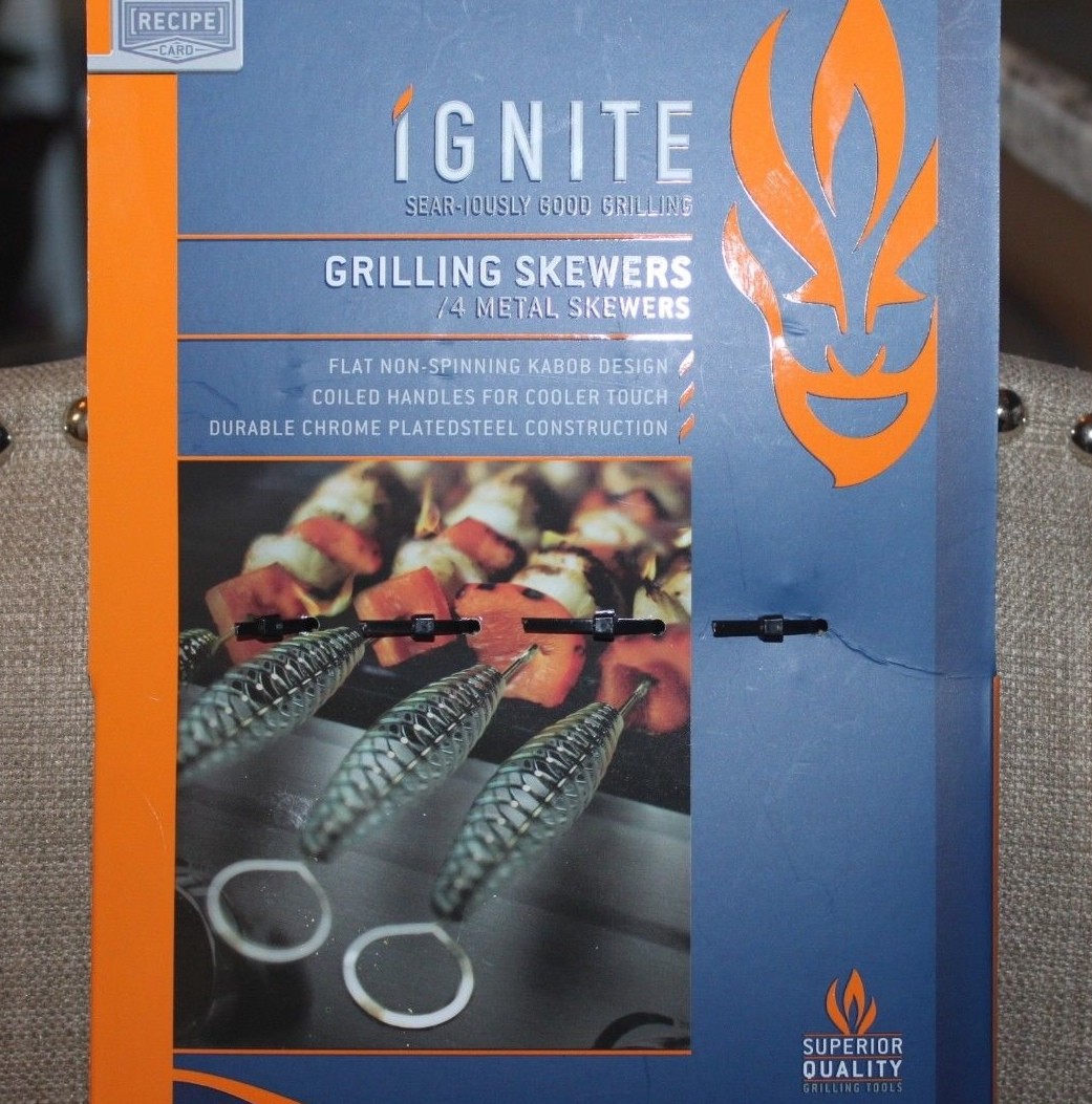 IGNITE Grilling Skewers    Set of 4