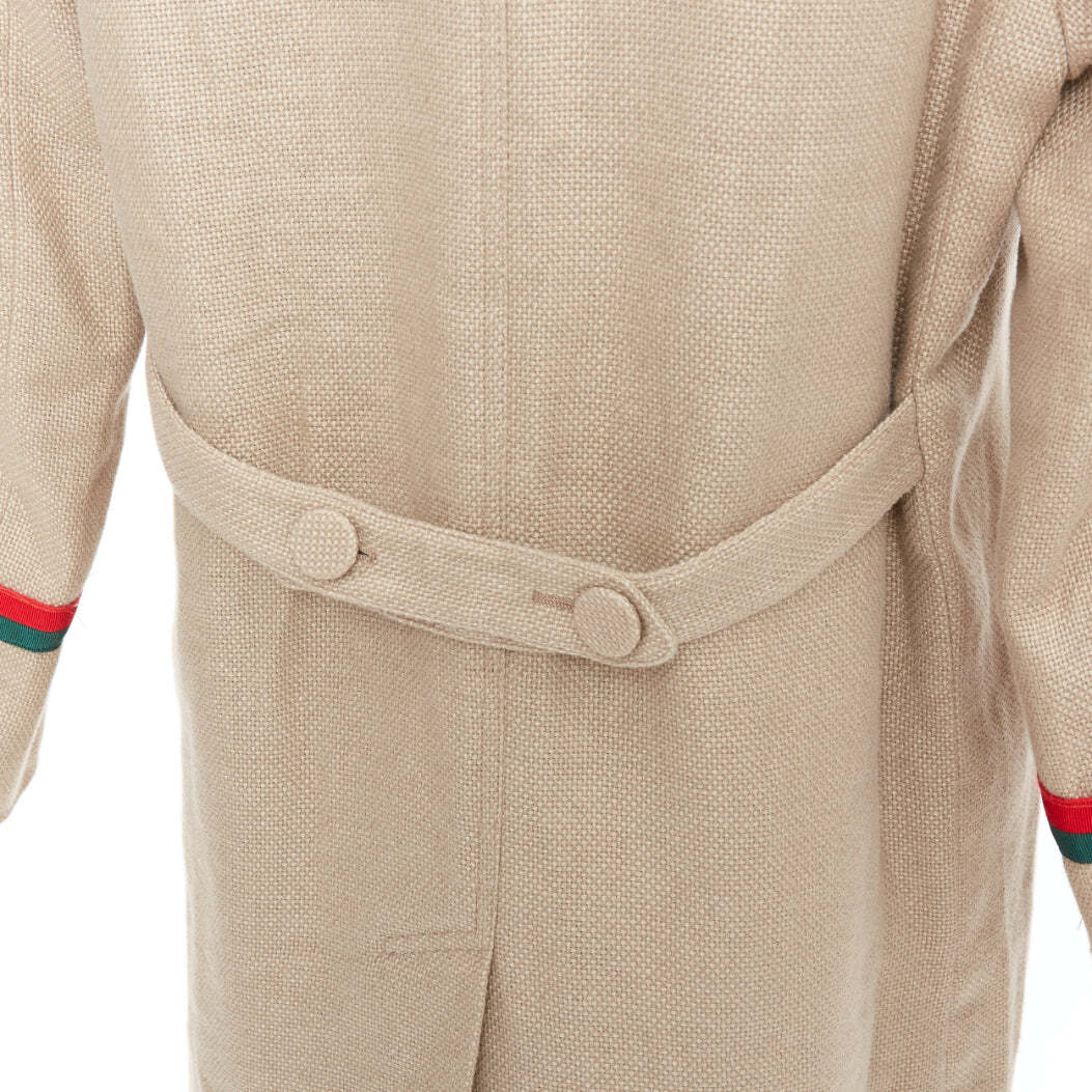 GUCCI Garden Alessandro Michele beige green red web trim