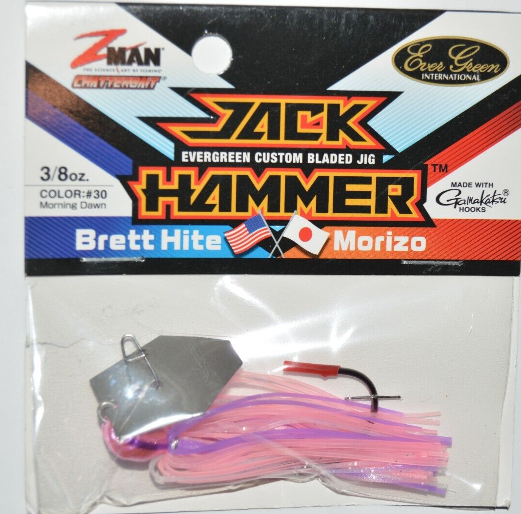 jackham。 Z-Man Chatterbait Jack Hammer Baby Jack - 1/4 oz — Discount