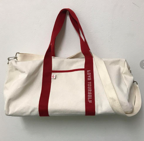防弾少年団BTS LOVE Yourselfショルダーバッグ BTS WORLD TOUR LOVE YOURSELF Boston Shoulder Bag Red White K