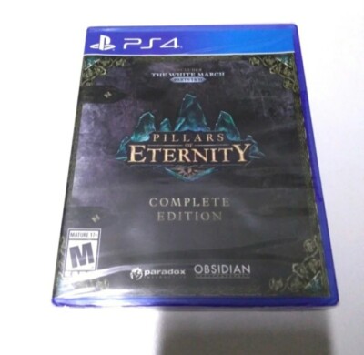 Pillars of Eternity: Complete Edition PS4 (Sony PlayStation 4, 2017) Torn Seal