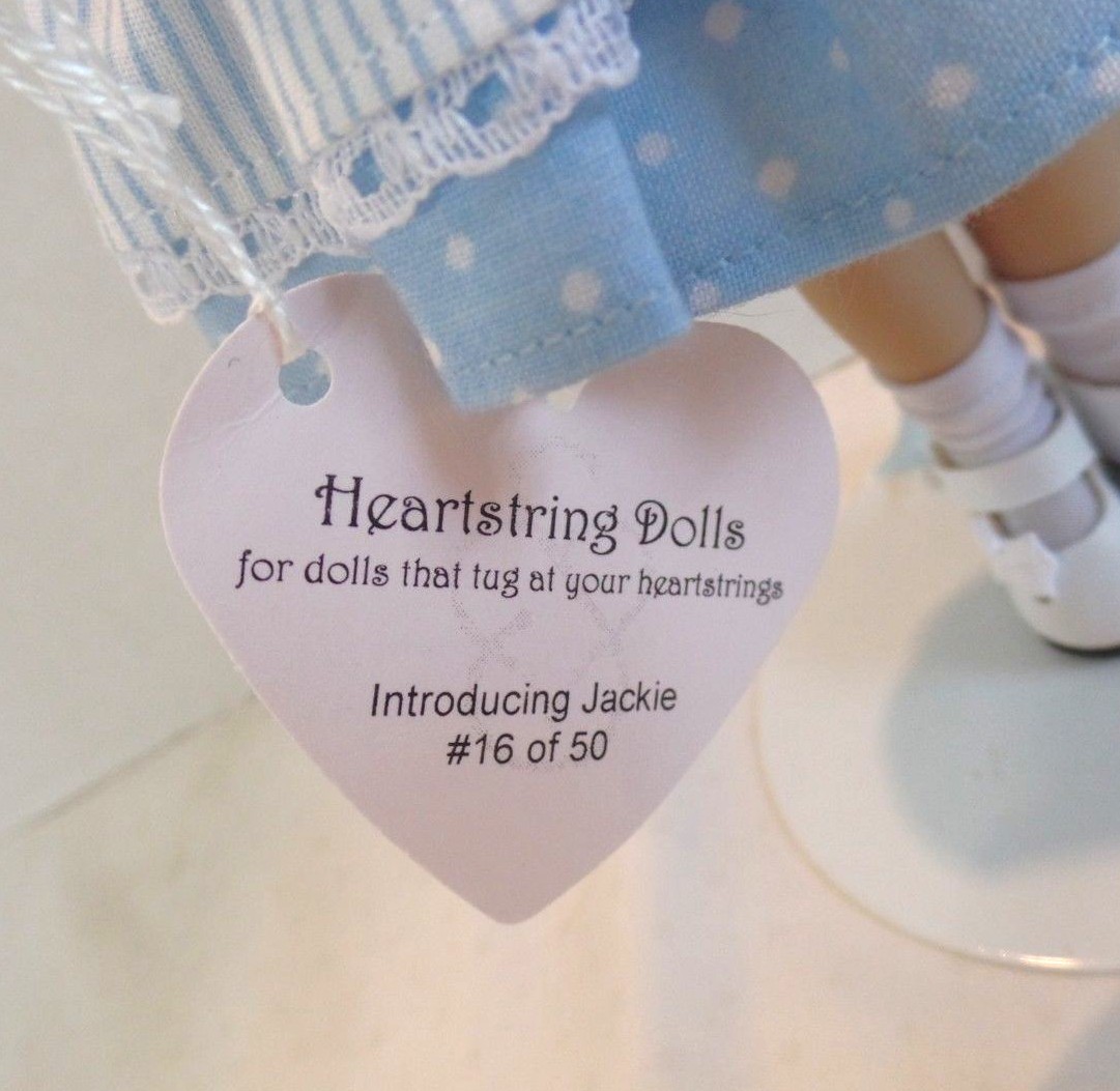 Heartstring doll  - INTRODUCING JACKIE doll - LE # 16 of 50