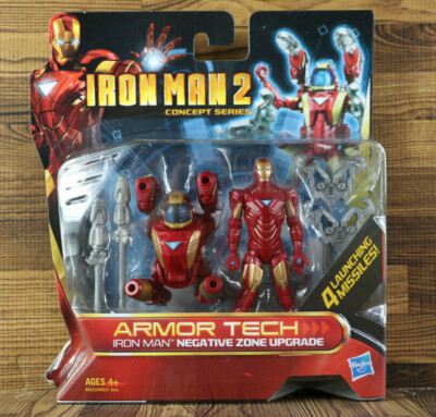 2010 Marvel Iron Man 2 Concept Series Armor TECH Negative Zone Upgrade 