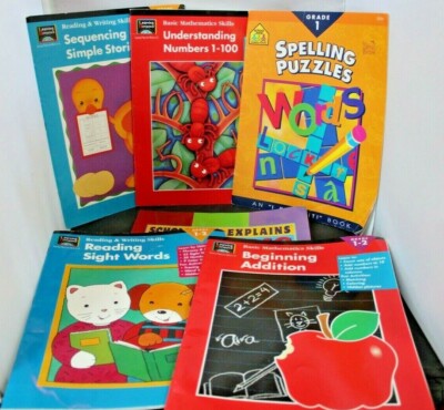 Grade 1 & 2 Beginning Addition Reading Site Words Number 1-100 Simple Stories &