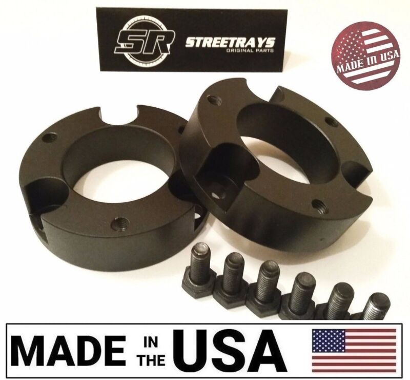 [sr] 3" Front Leveling Spacer Lift Kit For 99-06 Toyota Tundra 4wd 2wd Black