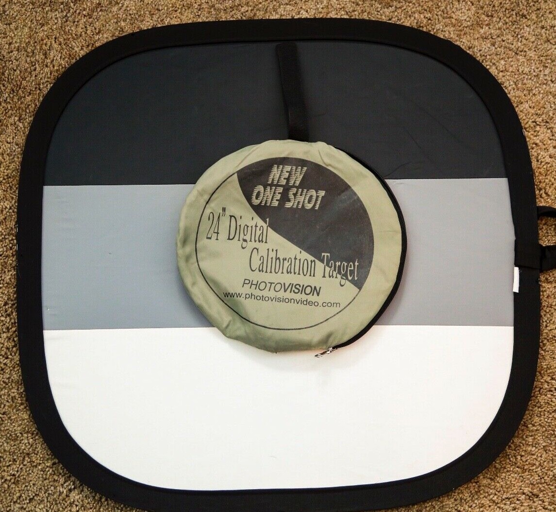Photovision One Shot 24'' Digital Calibration Target in Case