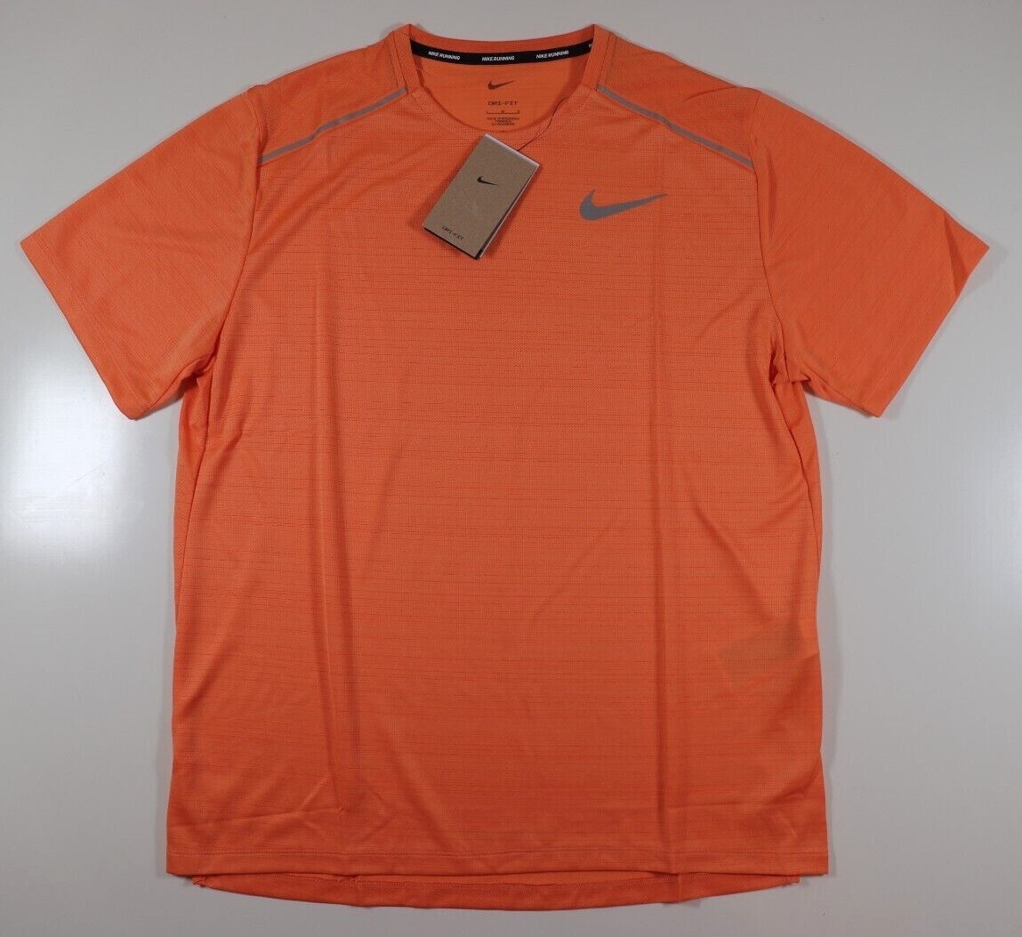 nike miler orange men's
