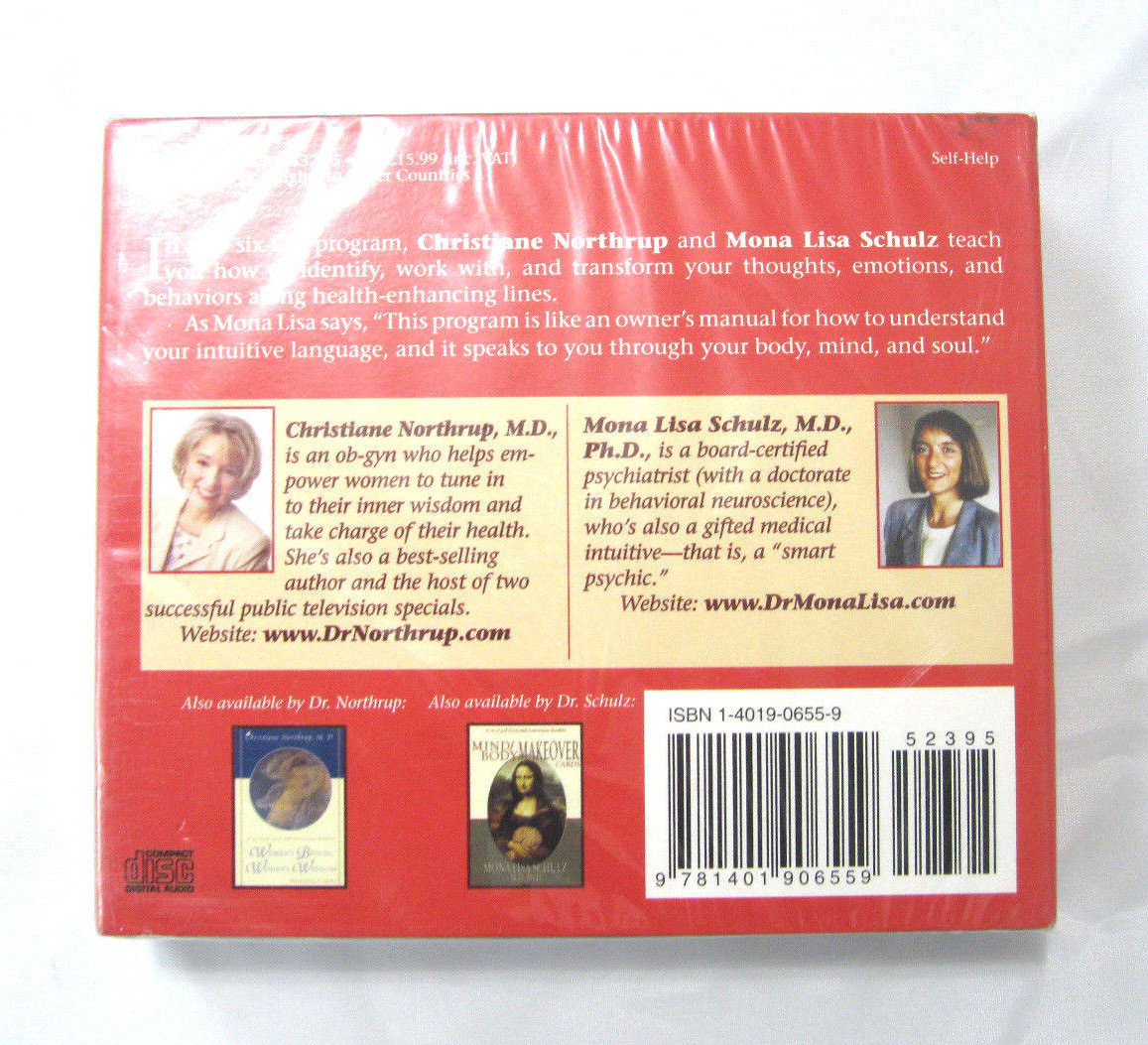 Igniting Intuition Unearthing Body Genius -Northrup & Schulz 6 Audio Cd set