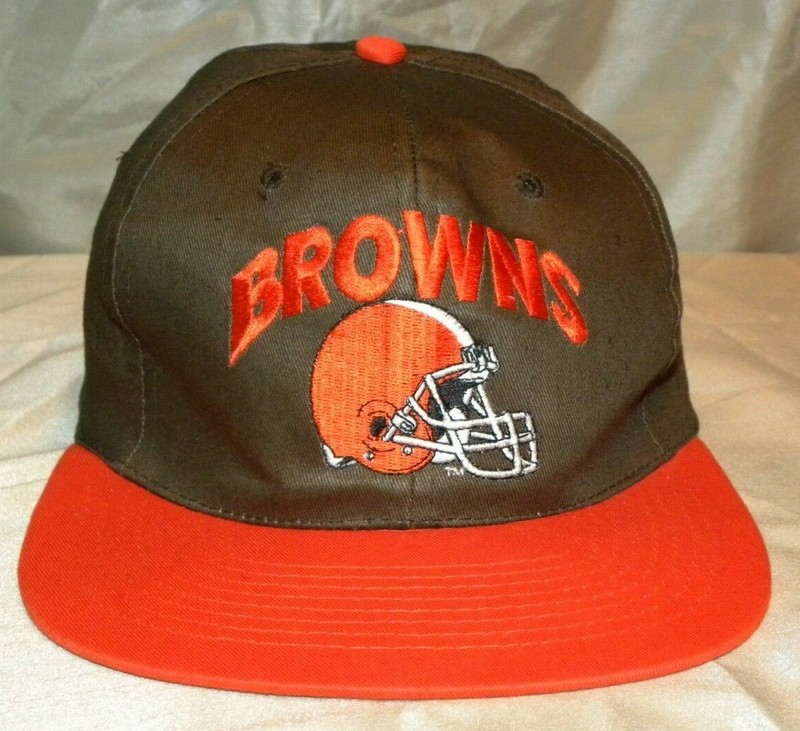 vintage browns hat