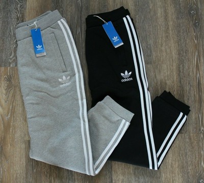 adidas grey fleece joggers
