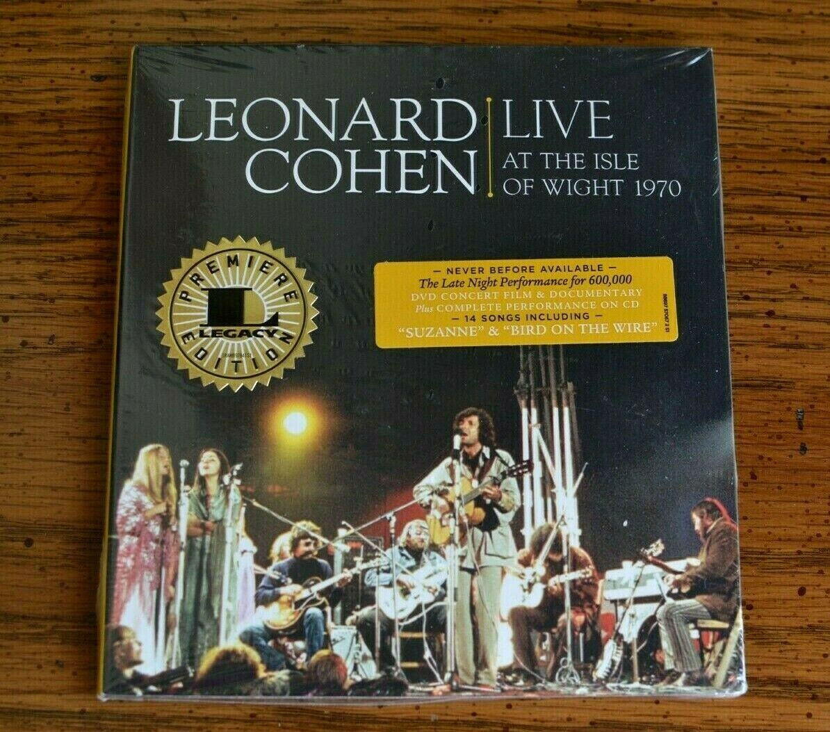 CD＋DVD！レナード・コーエン / THE ISLE OF WIGHT '70 Leonard Cohen - Leonard Cohen Live at the Isle of Wight 1970