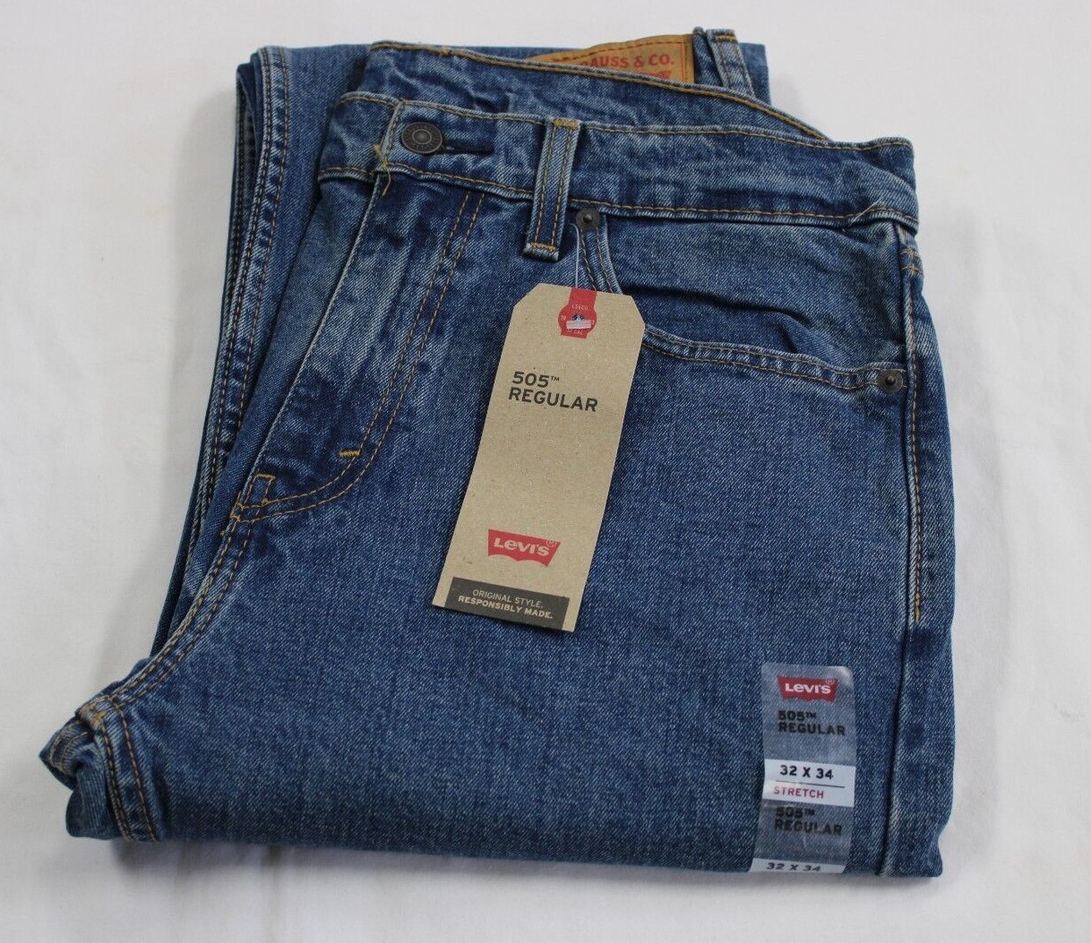 LEVI’S 505 W44 L29 Mens 505 Levi's W46 L29 Straight Leg D | eBay