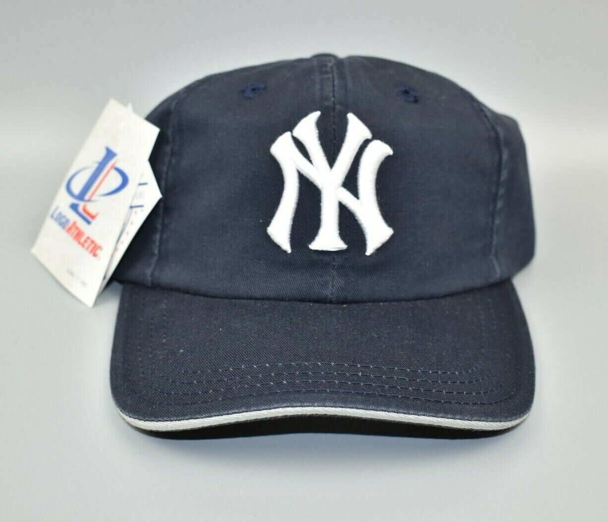 New York Yankees Logo Athletic Vintage Strapback Cap Hat New York Yankees Logo Athletic Vintage Strapback Cap Hat