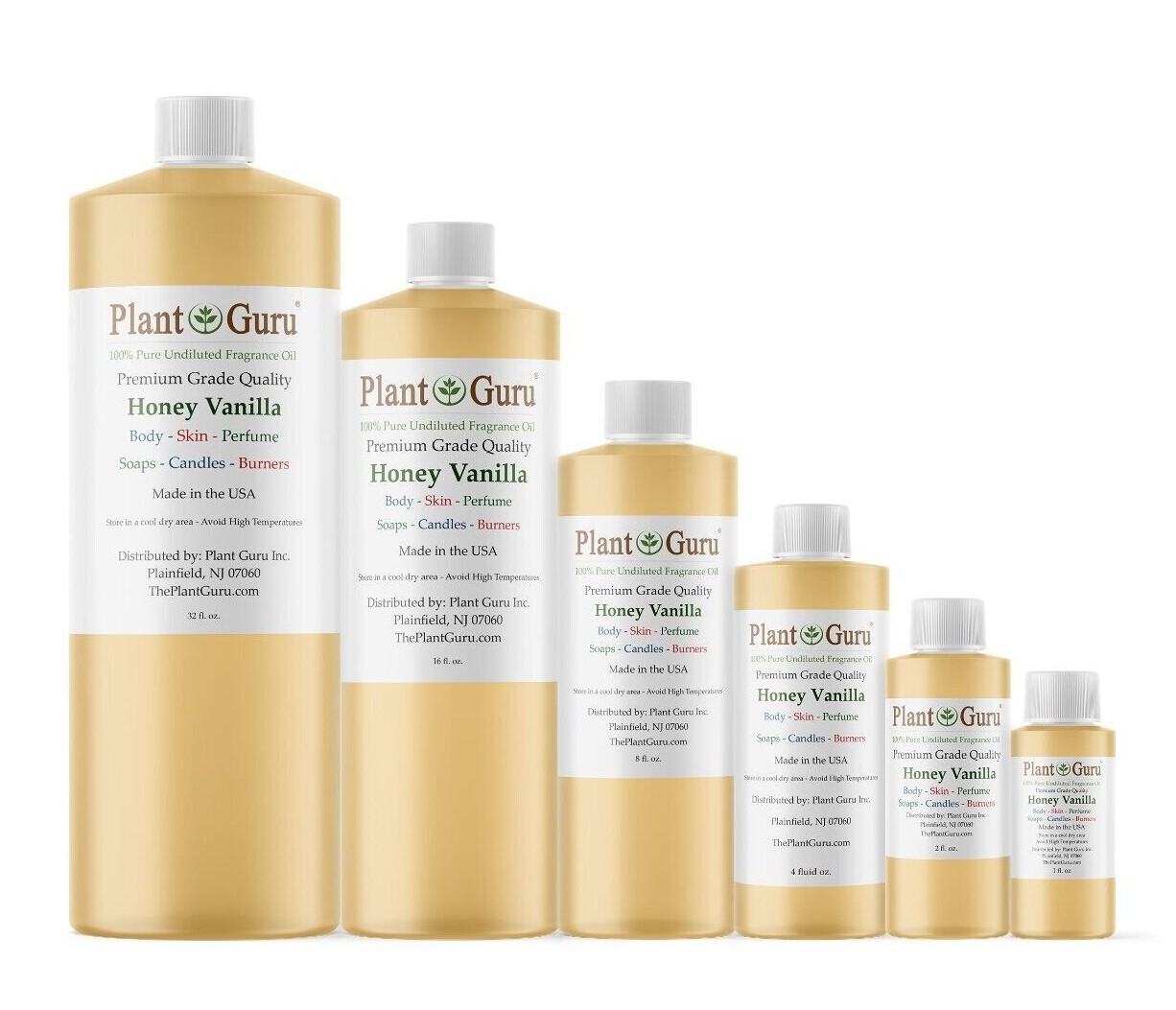 Honey Vanilla Fragrance Oil For Candle, Soap Making, Diffuser and Burners