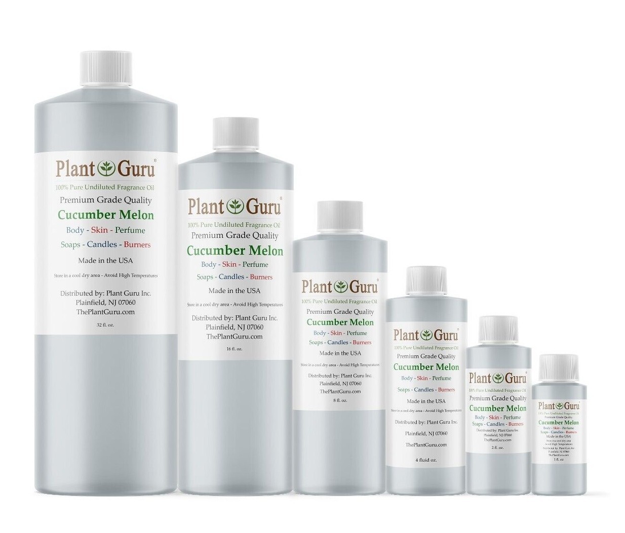 Cucumber Melon Fragrance Oil For Candle, Soap Making, Diffuser and Burners