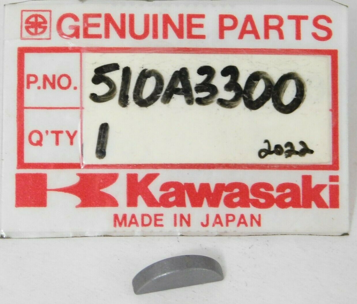 k専用 KAWASAKI Z125 PRO, KLX140L, KLX150 ENGINE FLYWHEEL WOODRUFF