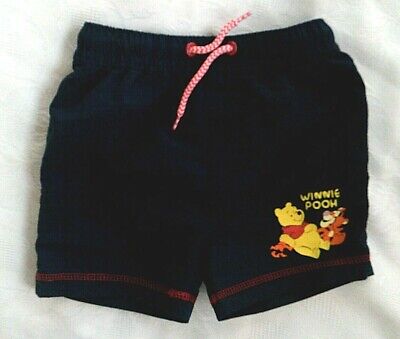Baby Jungen UV-Schutz Badehose Badeshorts mit Winnie Pooh Gr. 80 von Disney