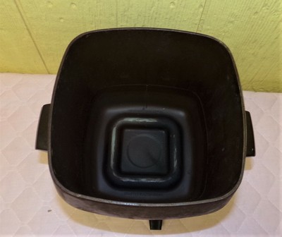 Vtg Oster Electric Deep Fryer Little Lil Fritter w Wire Strainer Drainer Basket