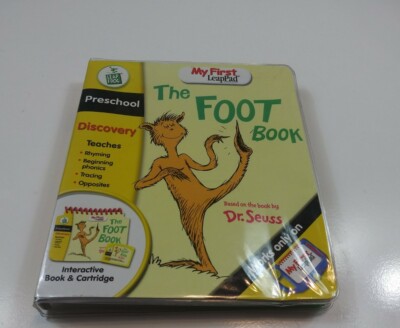 My First Leap Pad Dr Seuss The Foot Book Educational New and Sealed 