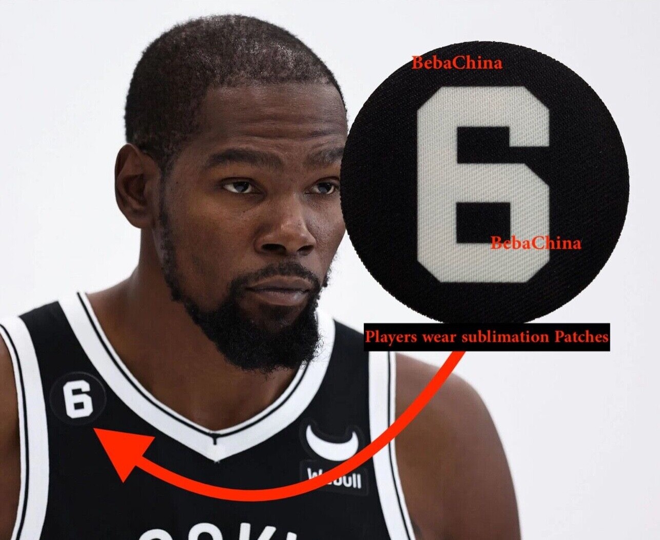 15枚限定 Nash Kidd Paul Billups 4人 サイン　NBA Bill Russell #6 Jersey Patch Basketball Jersey Patch New