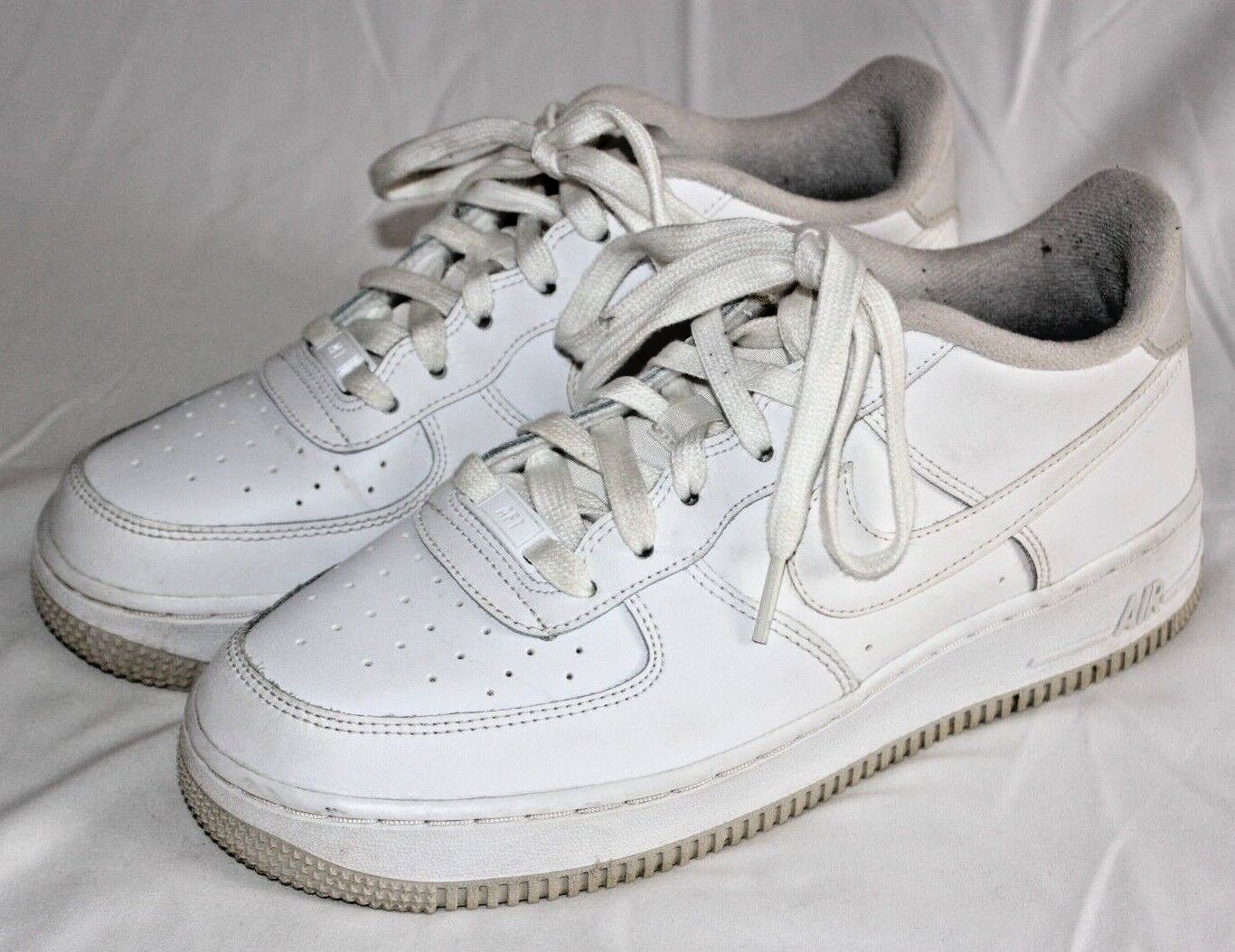 Nike Air Force 1 AF-1 (GS) Basketball Shoes, Sneakers, White / Bone, Boys'  7Y: купить с доставкой из США, цена 4 004 руб - (125448597574)