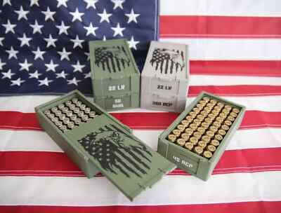 Stackable Ammo Boxes - US Eagle - No Live Ammo!