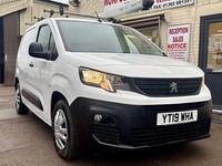 2019 Peugeot Partner 1000 1.6 BlueHDi 100 Professional Van PANEL VAN Diesel Manu