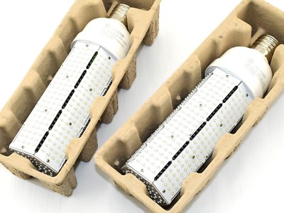 (2 Bulbs) - Green X LED, GXT60-CW-1-E40 - 60W, 5000K, E40 Honeycomb Socket Light