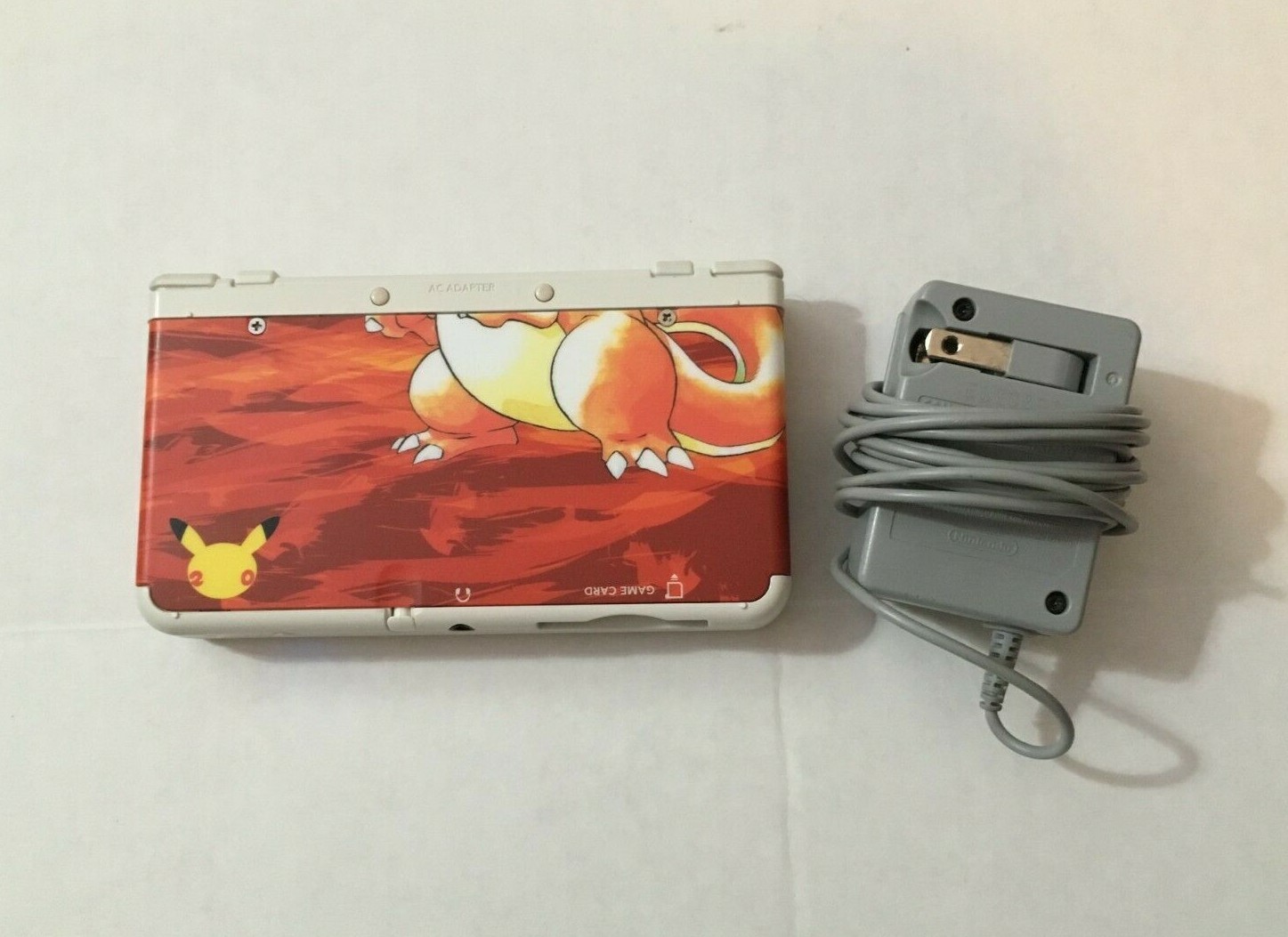 Pokemon 20th Anniversary New Nintendo 3DS (Charizard Faceplate)