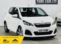 2017 Peugeot 108 1.0 Active 2 Tronic Euro 6 5dr HATCHBACK Petrol Automatic