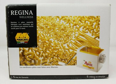 Marcato Regina Wellness Pasta Maker/Extruder Machine Made in Italy New In Box