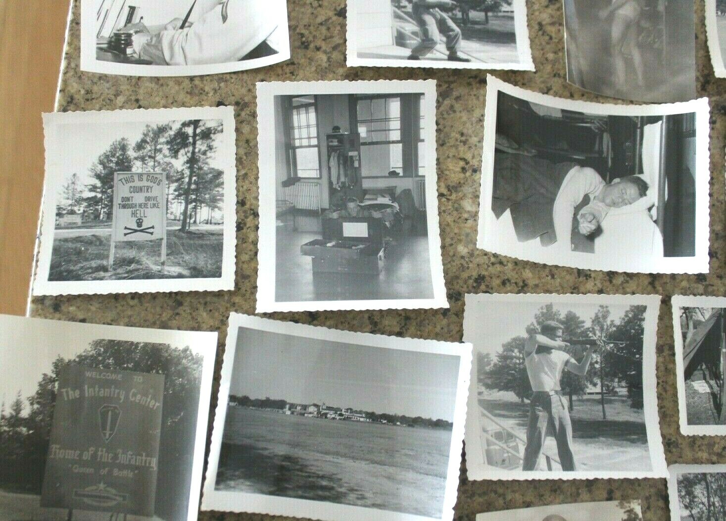 Vintage 1950's 1953 KOREAN WAR US Army Military Soldier Photo Picture Lot