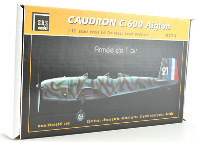 SBS Model Armée de l''Air Caudron C.600 Aiglon 1:72 Plastic Model Plane 7014