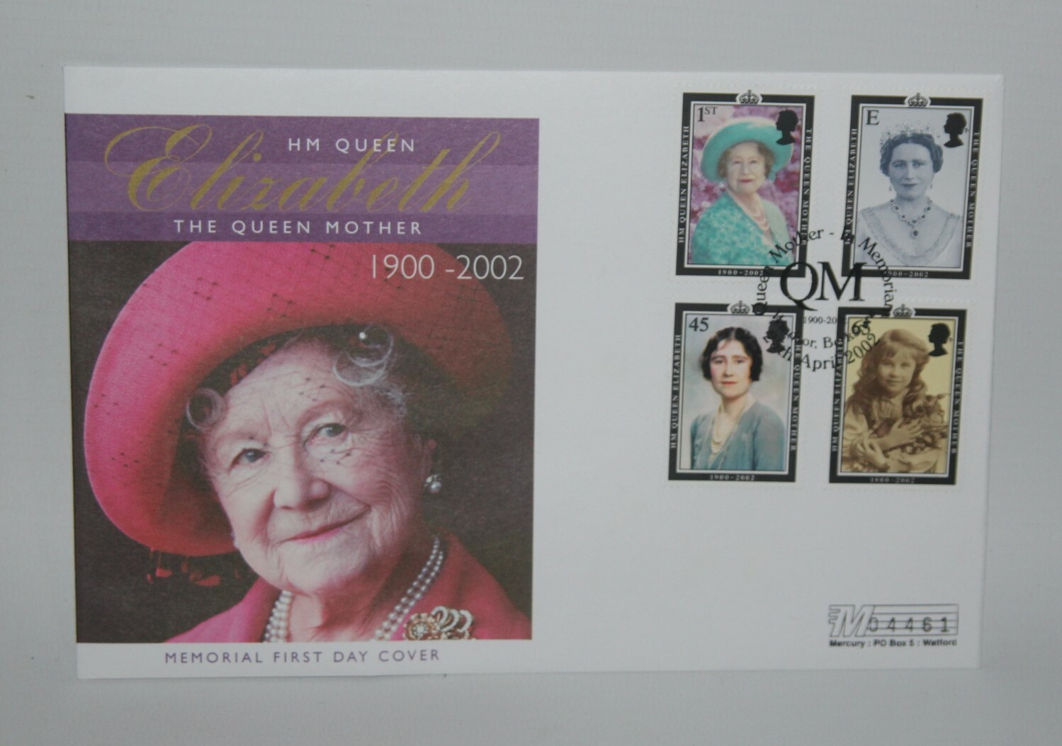 Mercury - GB 2002 First Day Cover - Queen Mother In Memoriam | eBay