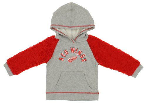 Флисовая толстовка с капюшоном Detroit Red Wings для малышей из НХЛ (от 2 до 4 лет)